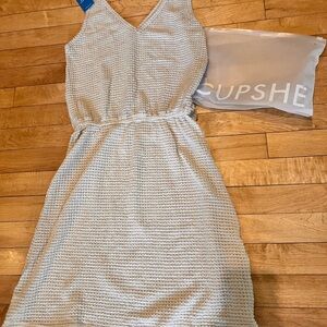 Cupshe Textured Cream Cover Up